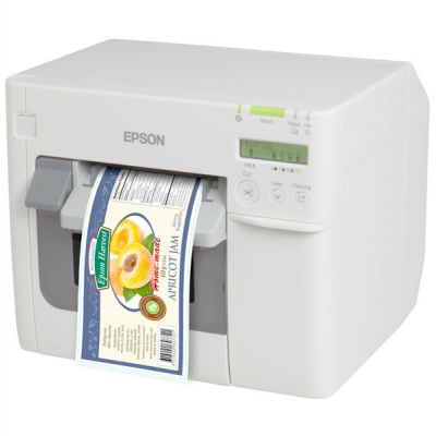 Farve label printer ::